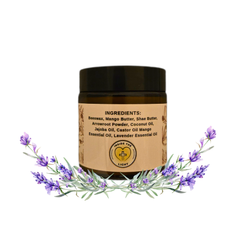 Homemade All-Natural Mango Lavender Body Butter